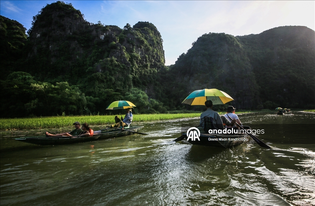Ninh Binh province, which stands out with its natural beauty in Vietnam