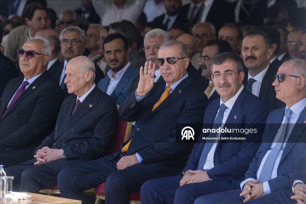 Cumhurbaşkanı Erdoğan, Malazgirt Zaferi’nin 954. Yıl Dönümü Kutlama Programı'na katıldı