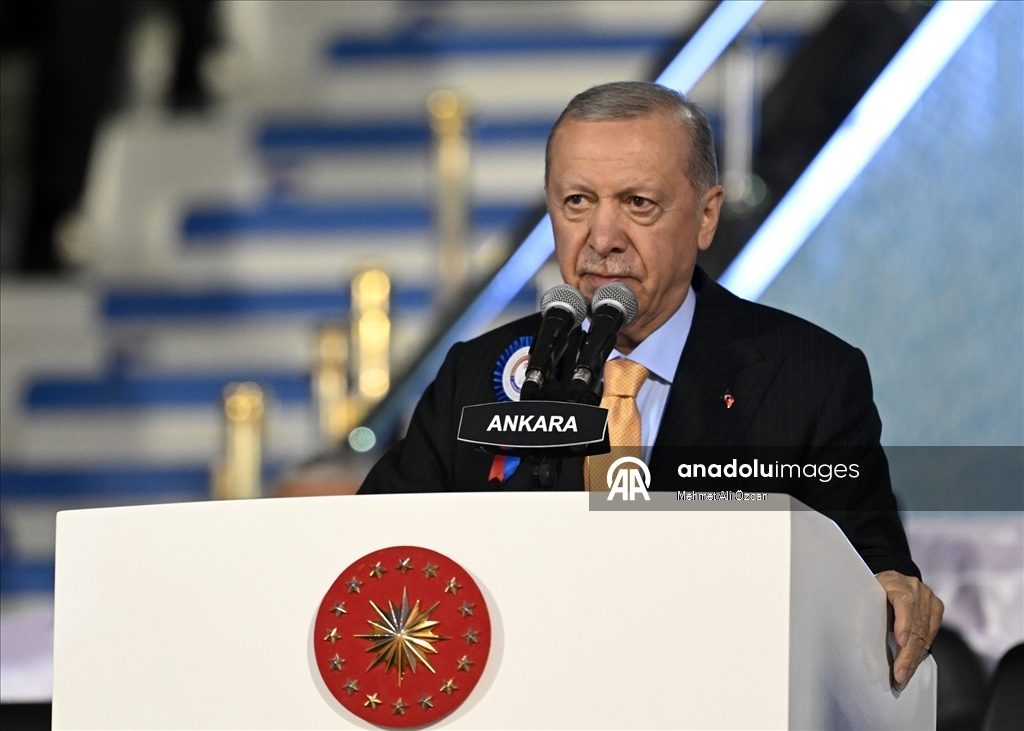 Cumhurbaşkanı Erdoğan, Jandarma ve Sahil Güvenlik Akademisi Mezuniyet Töreni'ne katıldı