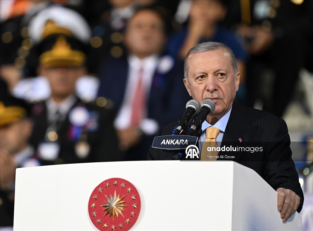 Cumhurbaşkanı Erdoğan, Jandarma ve Sahil Güvenlik Akademisi Mezuniyet Töreni'ne katıldı