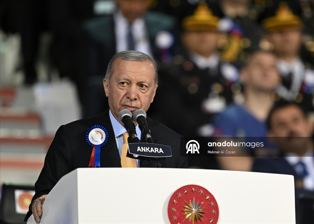 Cumhurbaşkanı Erdoğan, Jandarma ve Sahil Güvenlik Akademisi Mezuniyet Töreni'ne katıldı