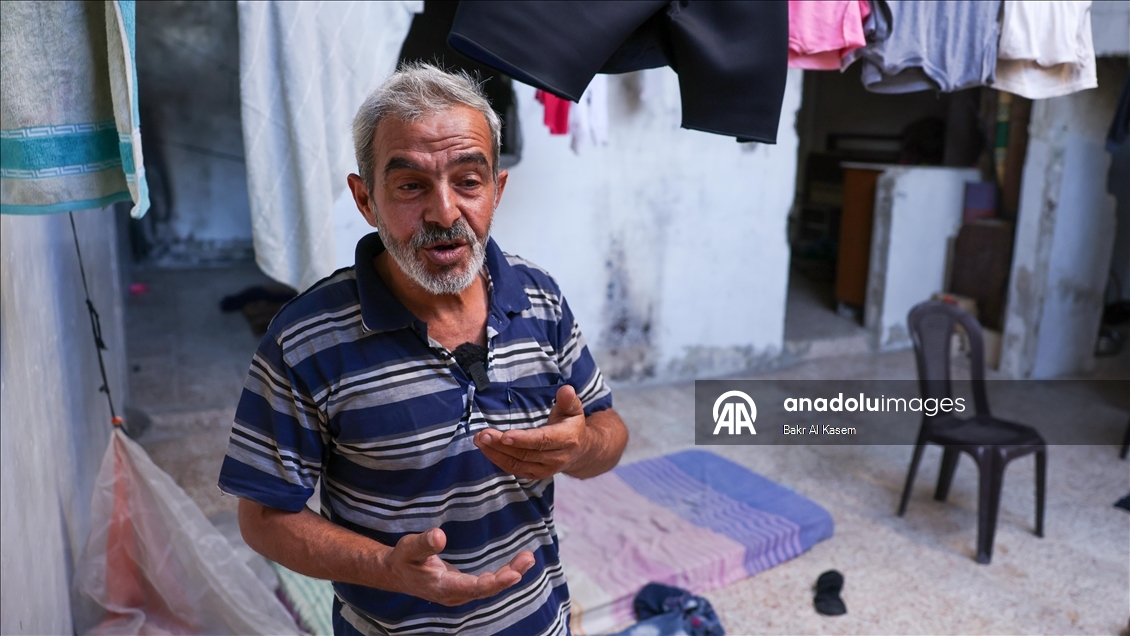 Suriyeli Nezir Hadduc, yıllar süren savaşın ardından Şam'ın Cobar bölgesindeki evine döndü