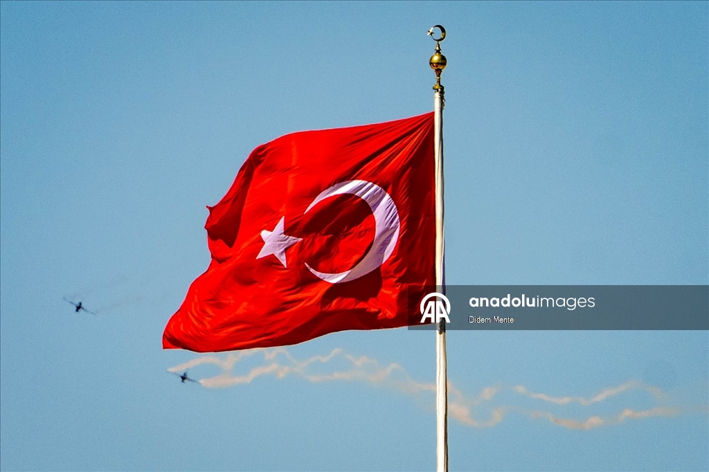 Başkent semalarında 30 Ağustos provası