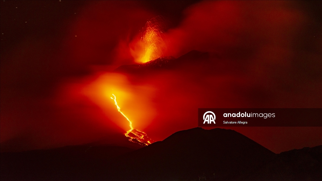 İtalya'da Etna Yanardağı'nda hareketlilik