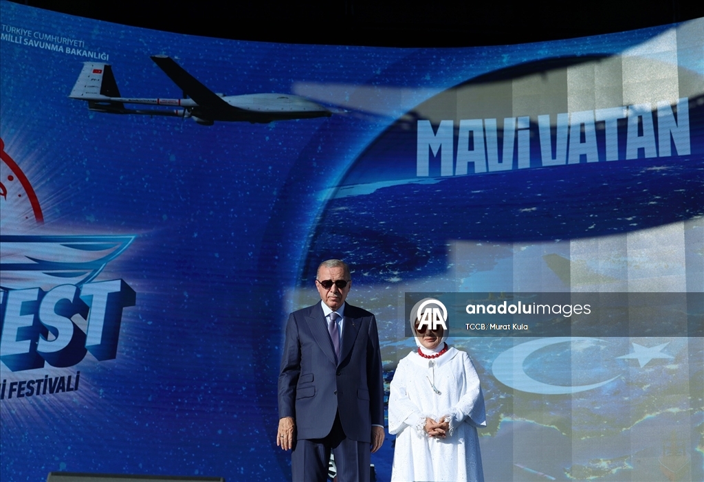 Cumhurbaşkanı Erdoğan, TEKNOFEST Mavi Vatan programında konuştu