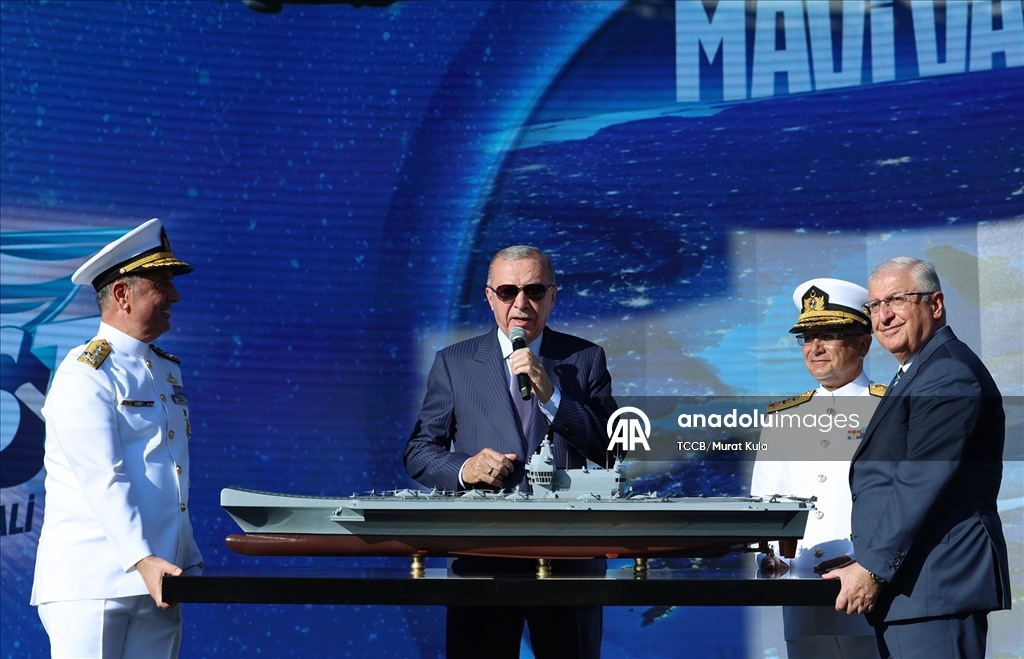 Cumhurbaşkanı Erdoğan, TEKNOFEST Mavi Vatan programında konuştu
