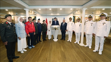 Cumhurbaşkanı Erdoğan, Atatürk’ün manevi mirası Savarona yatını ziyaret etti