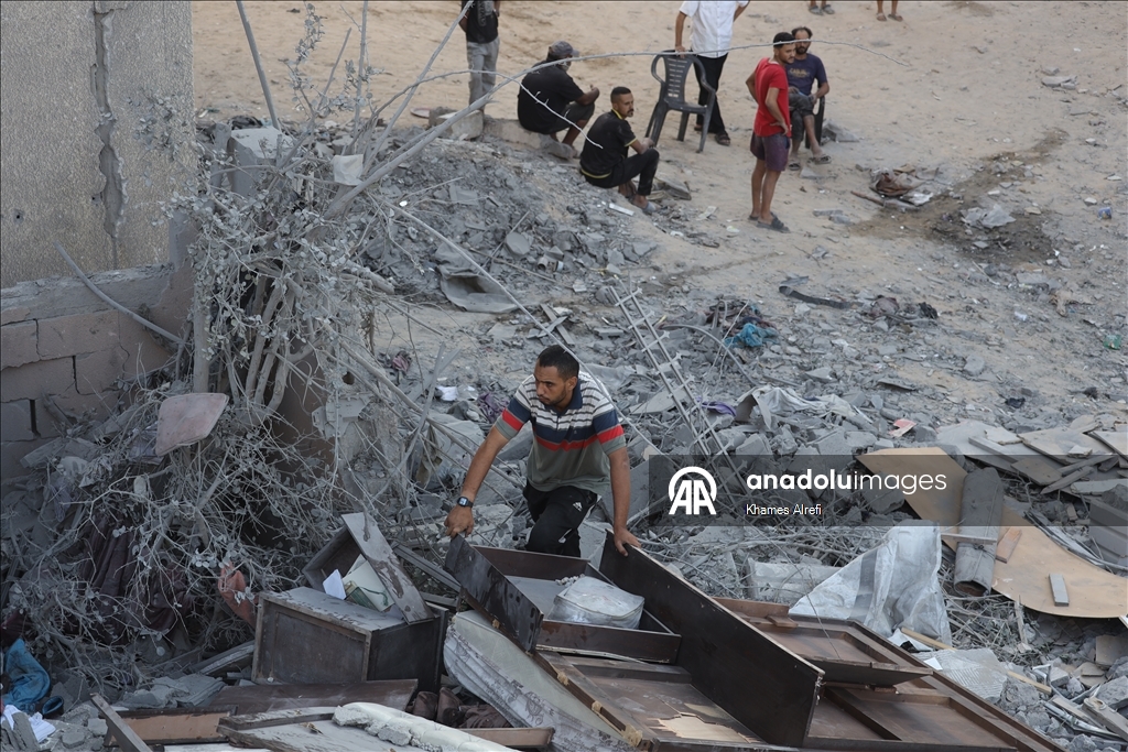 İsrail'in Gazze'ye yönelik saldırıları sürüyor