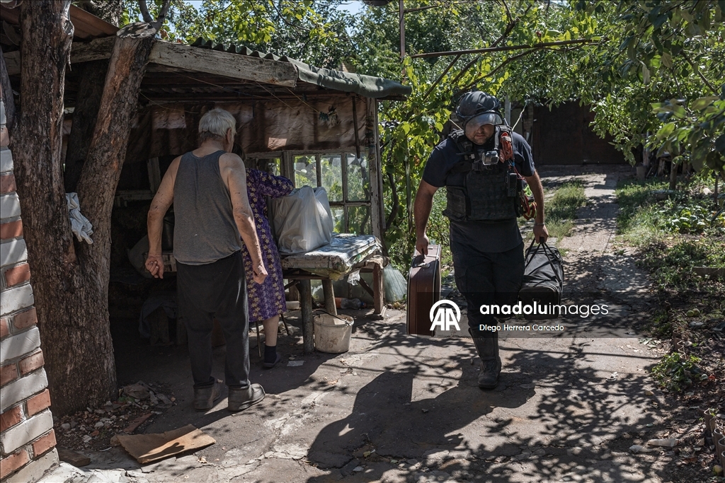 Ukrayna'nın Kostiantynivka kentinden sivillerin tahliyesi sürüyor