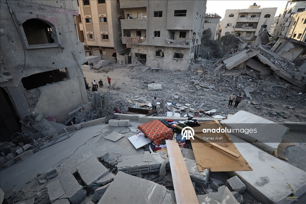 İsrail'in Gazze'ye yönelik saldırıları sürüyor