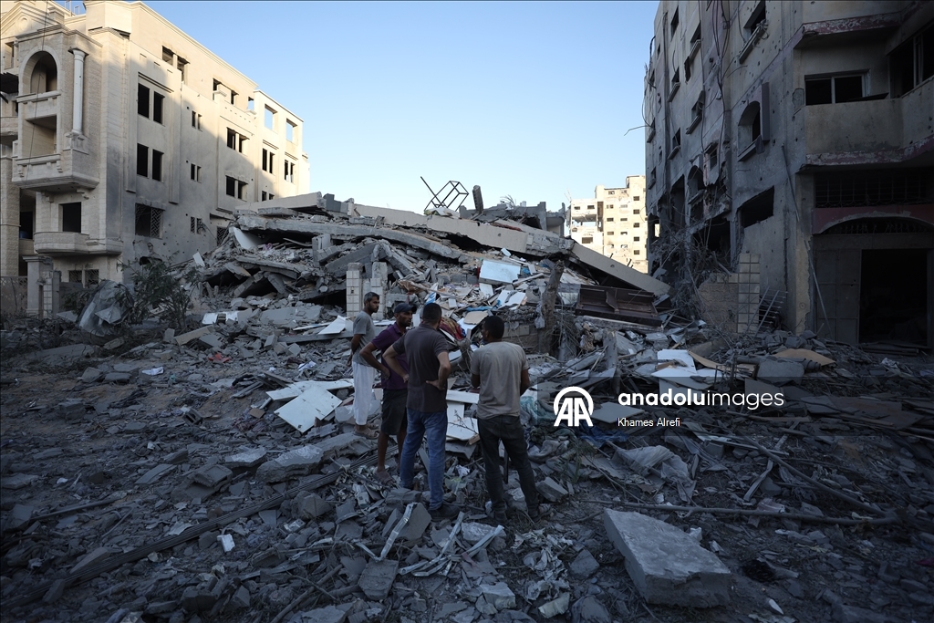 İsrail'in Gazze'ye yönelik saldırıları sürüyor