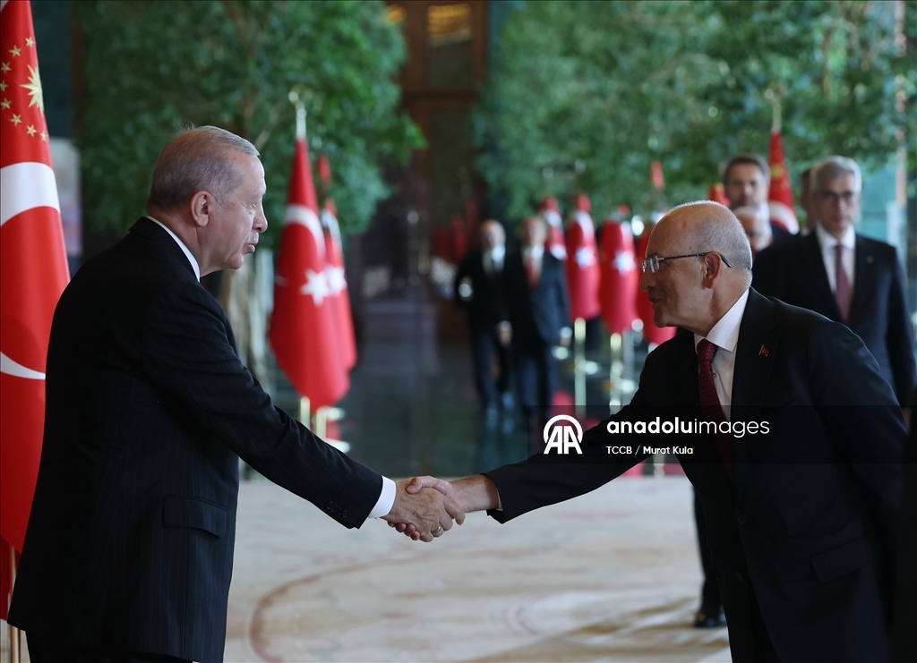 Cumhurbaşkanı Erdoğan, 30 Ağustos Zafer Bayramı tebriklerini kabul etti
