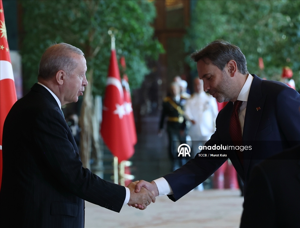 Cumhurbaşkanı Erdoğan, 30 Ağustos Zafer Bayramı tebriklerini kabul etti