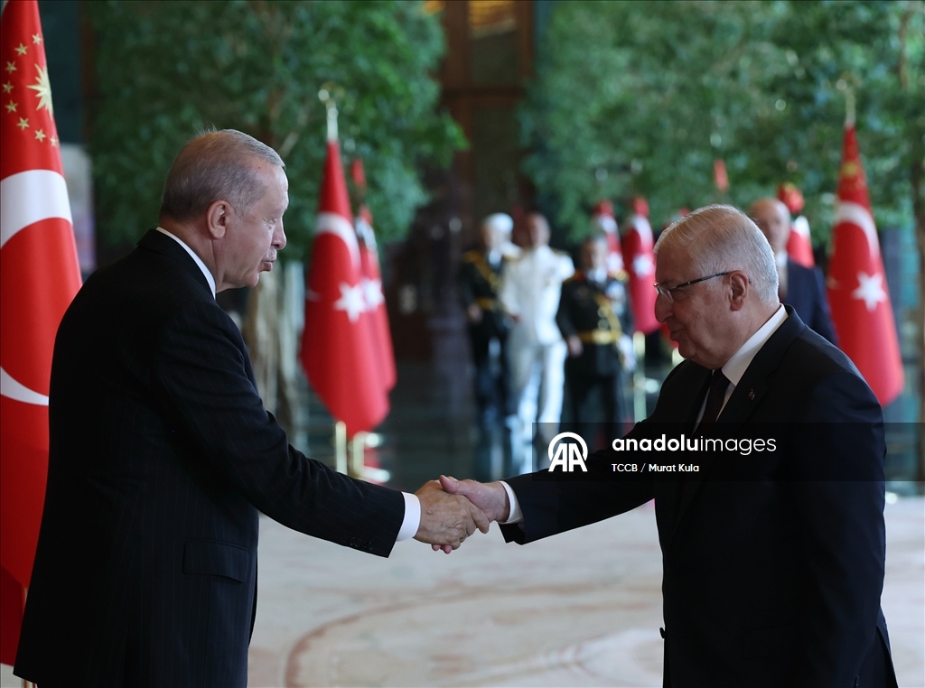 Cumhurbaşkanı Erdoğan, 30 Ağustos Zafer Bayramı tebriklerini kabul etti