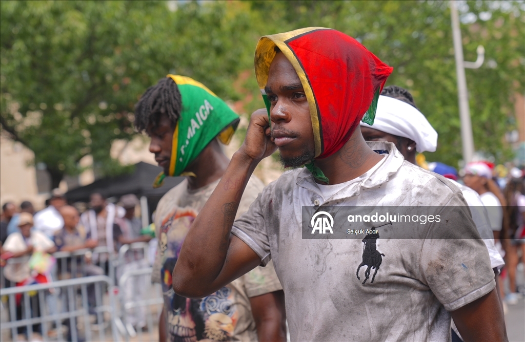 The annual West Indian American Day Parade and Carnival in New York