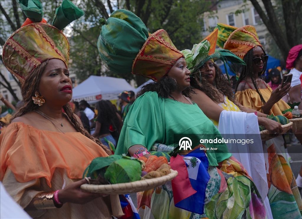 The annual West Indian American Day Parade and Carnival in New York