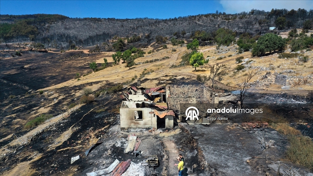 Kastamonu'da ormanlık alandaki 2 yangına müdahale sürüyor