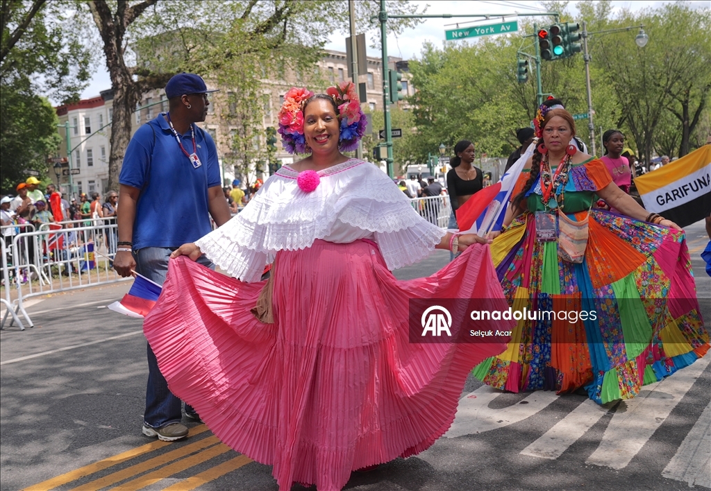 The annual West Indian American Day Parade and Carnival in New York