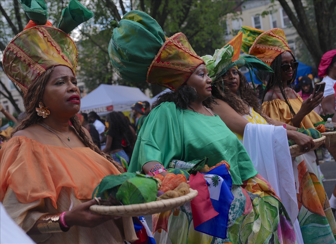 The annual West Indian American Day Parade and Carnival in New York