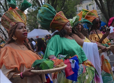 The annual West Indian American Day Parade and Carnival in New York