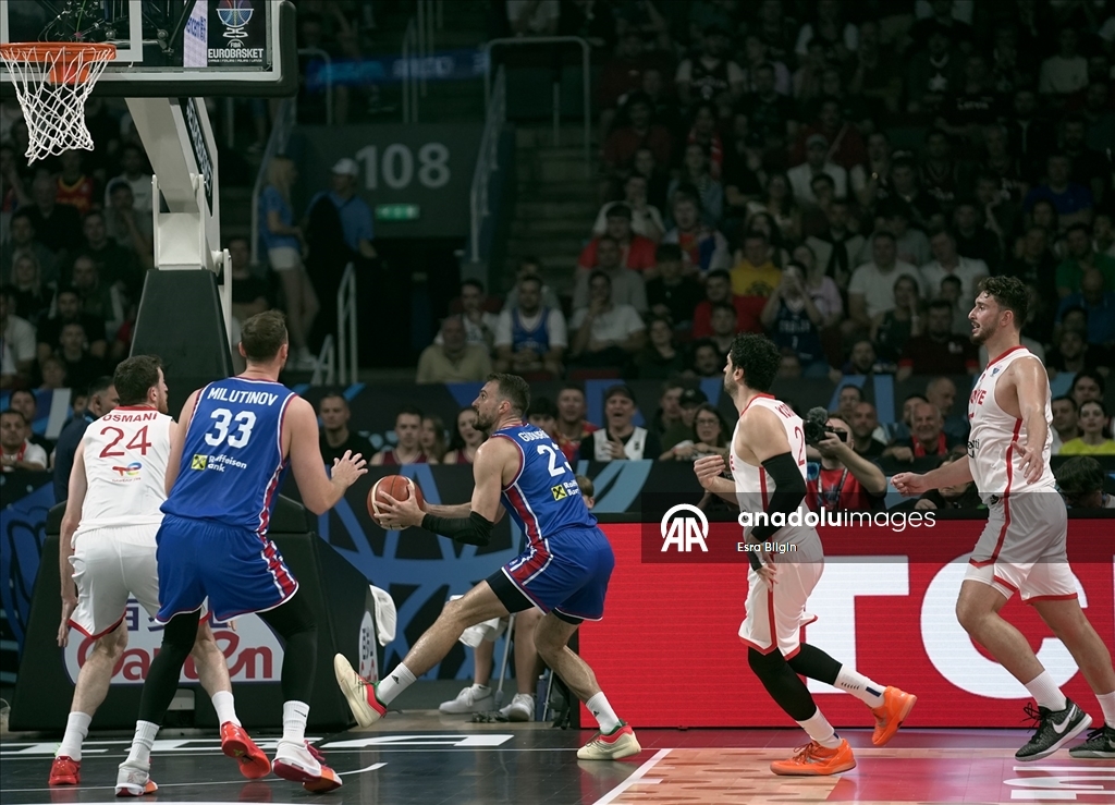 EuroBasket 2025: Türkiye - Sırbistan