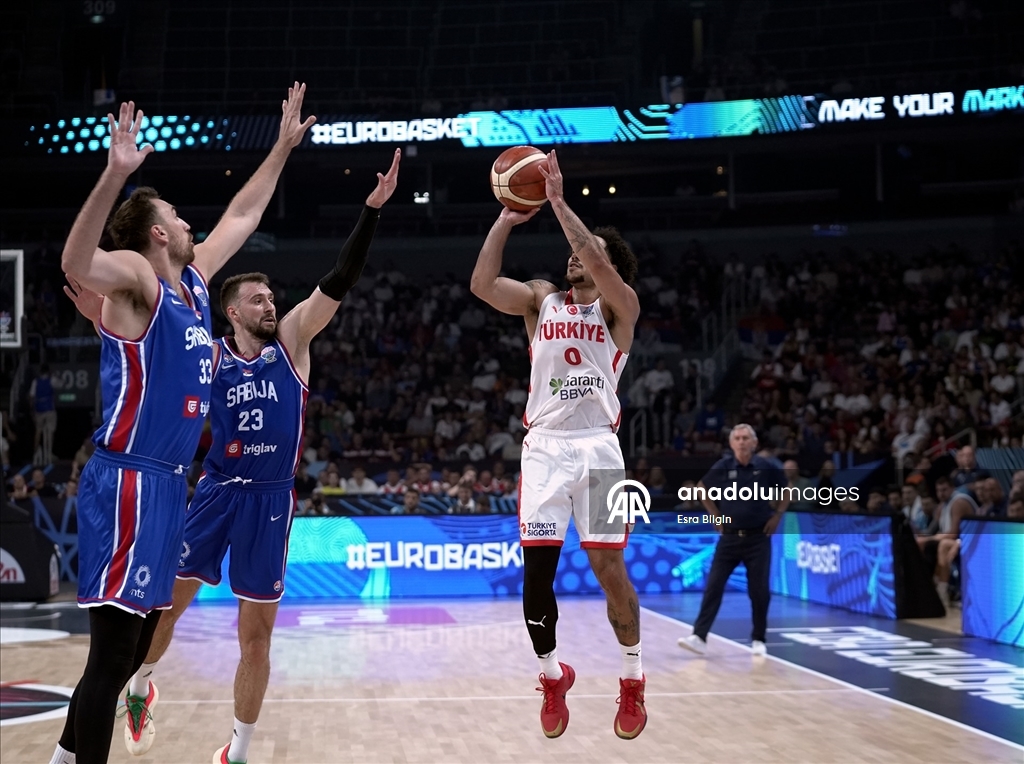 EuroBasket 2025: Türkiye - Sırbistan
