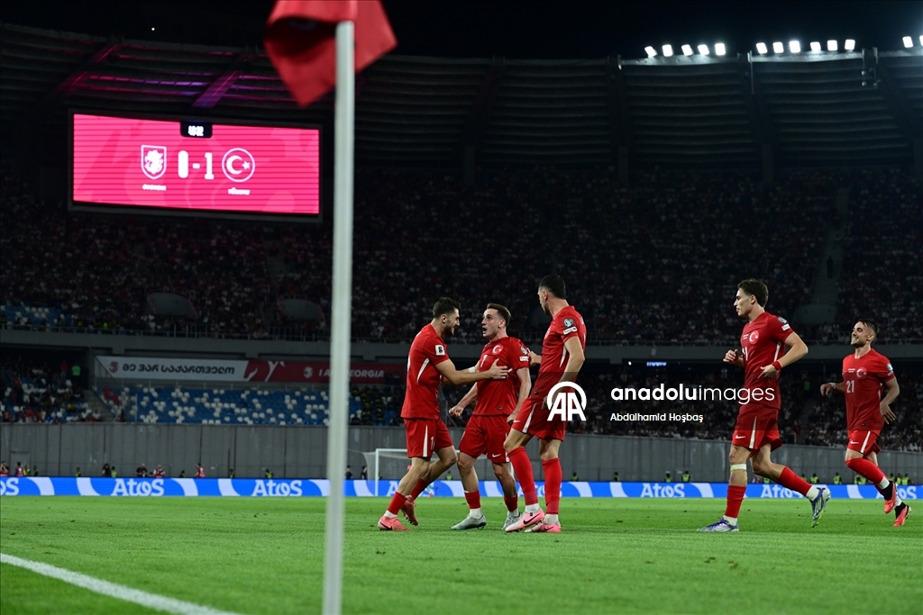 A Milli Futbol Takımı, Gürcistan'ı mağlup etti