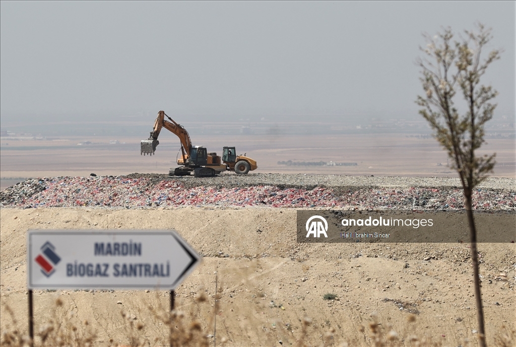 Mardin'de 18 bin hanenin elektriği çöpten karşılanıyor