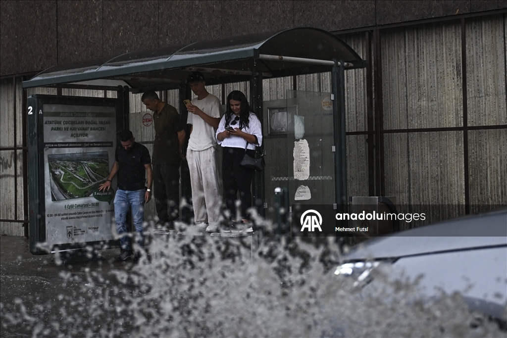 Ankara'da yağmur