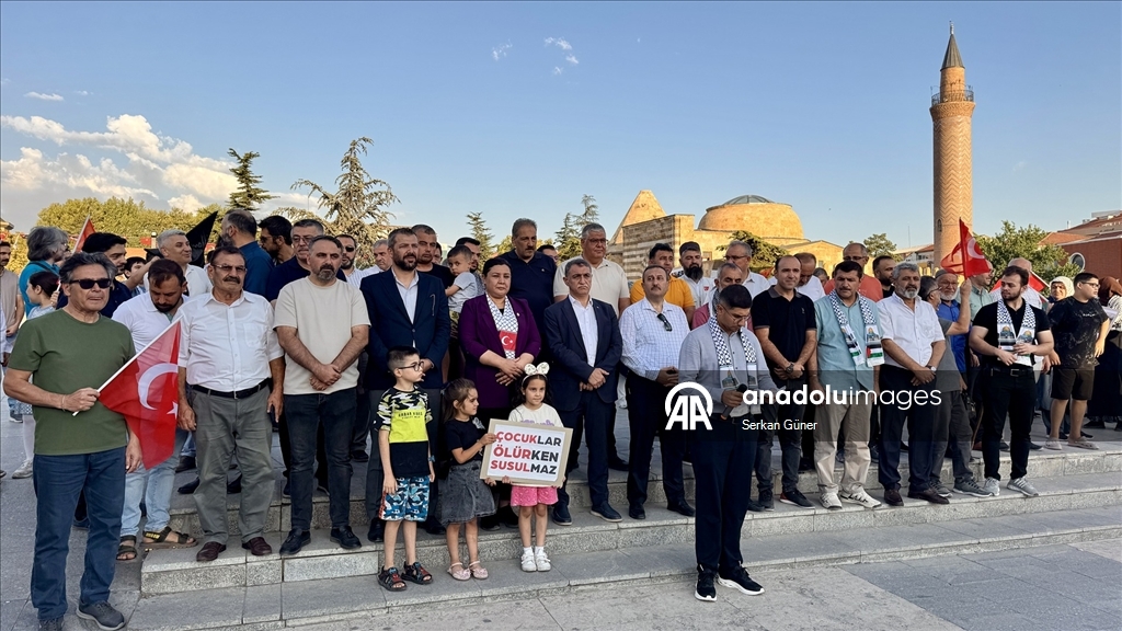 Kırşehir'den Filistin'e ve Küresel Sumud Filosu'na destek