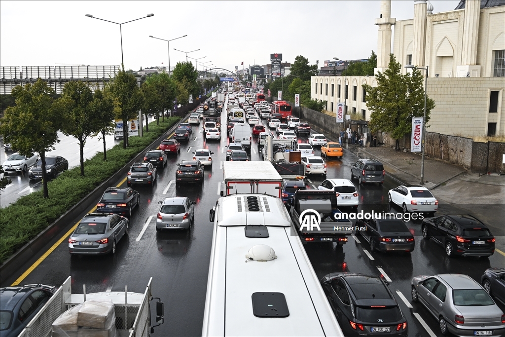 Ankara'da yağmur