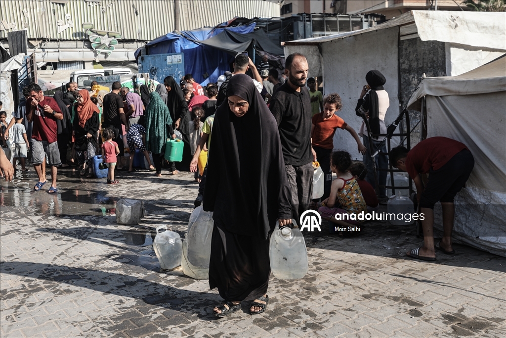 İsrail saldırıları altındaki Gazze'de su krizi