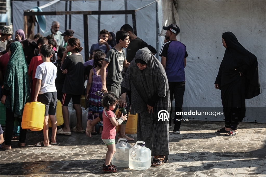 İsrail saldırıları altındaki Gazze'de su krizi