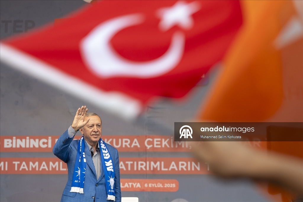 Cumhurbaşkanı Recep Tayyip Erdoğan, Malatya’da