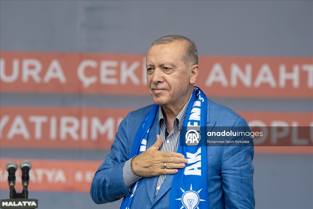 Cumhurbaşkanı Recep Tayyip Erdoğan, Malatya’da