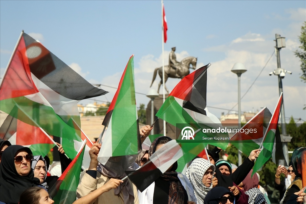 İç Anadolu'dan Filistin'e ve Küresel Sumud Filosu'na destek