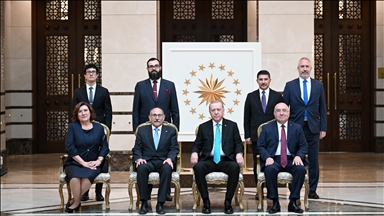 Cumhurbaşkanı Erdoğan, 4 ülkenin büyükelçisini kabul etti