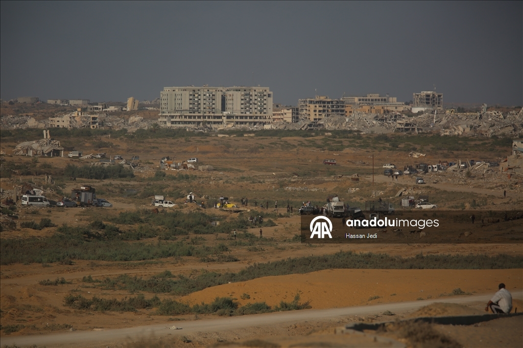 İsrail saldırıları nedeniyle Gazze’de Filistinlilerin göçü sürüyor