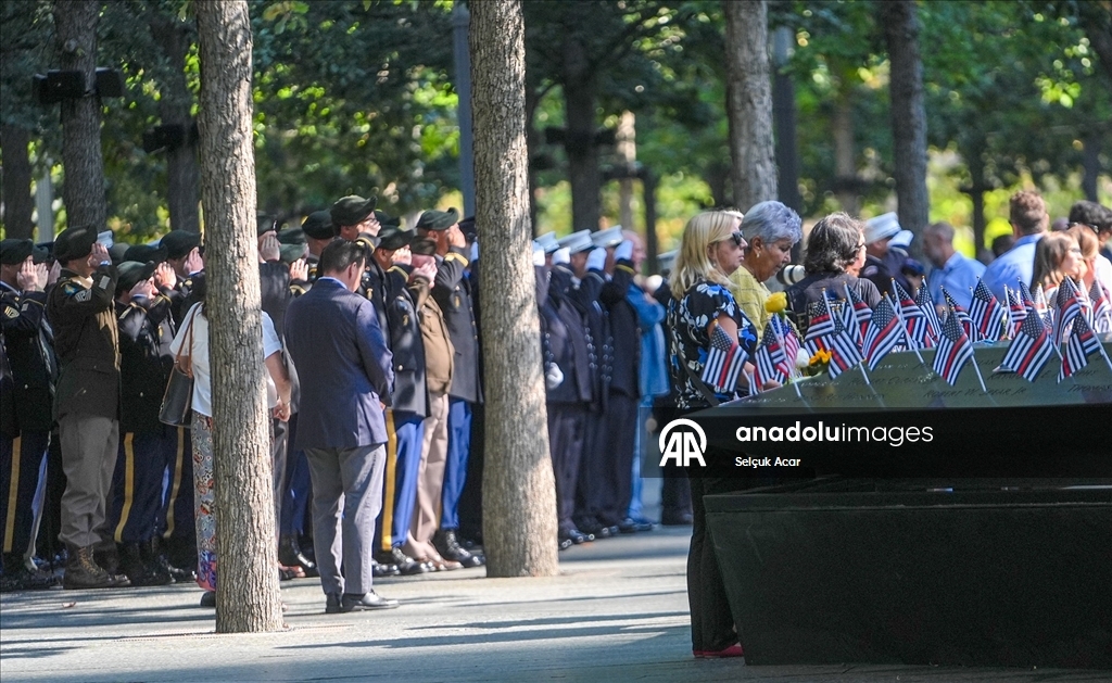 ABD'deki 11 Eylül saldırılarının 24. yılında hayatını kaybedenler için anma törenleri düzenlendi