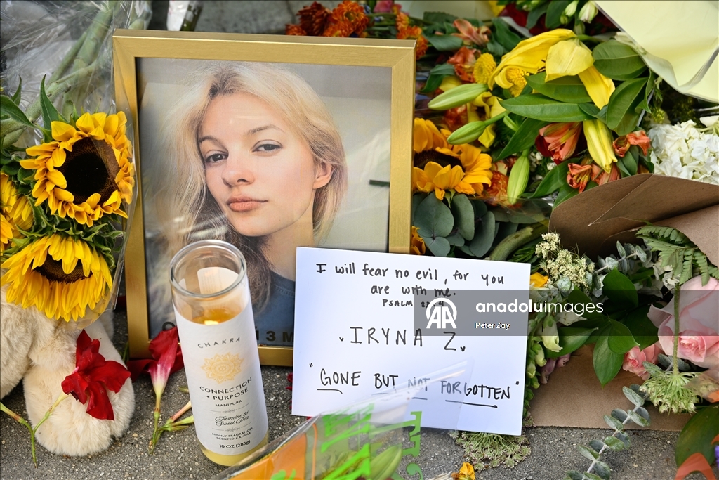 В Шарлотте создан мемориал в память об убитой Ирине Заруцкой