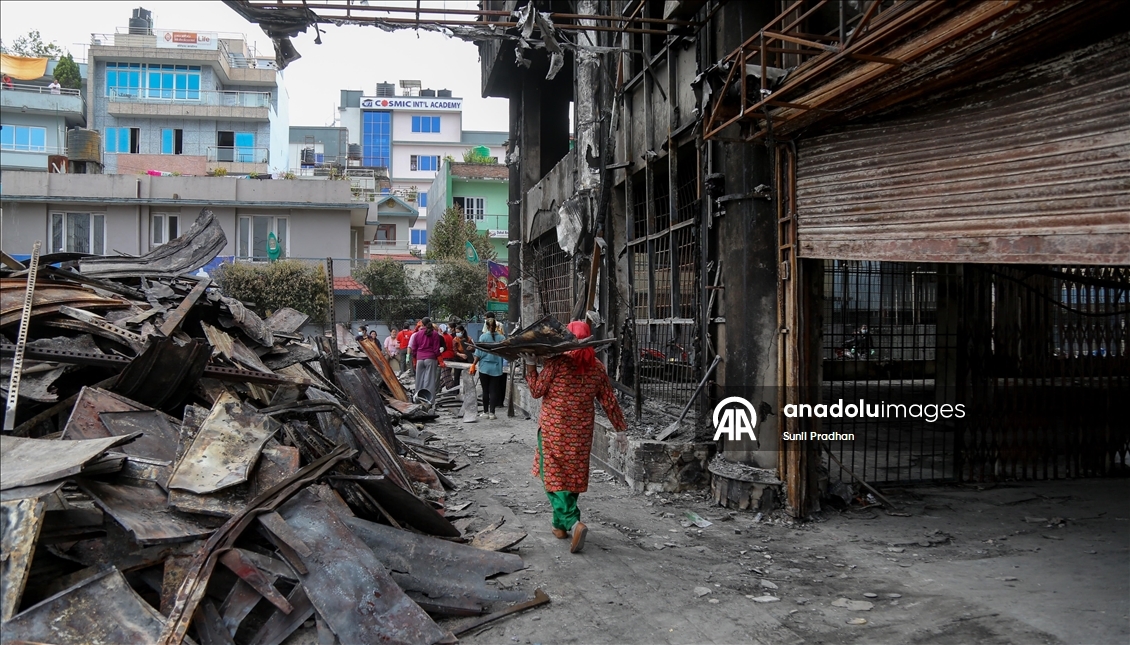 Nepal'de sosyal medya yasağı sonrası başlayan protestoların ardından günlük yaşam normale dönüyor