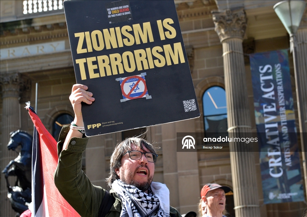 Avustralyalılar 100  haftadır Gazze için yürüyor