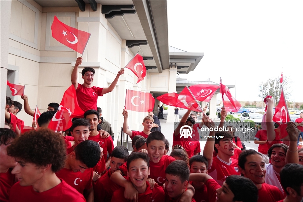 A Milli Basketbol Takımı, yurda döndü