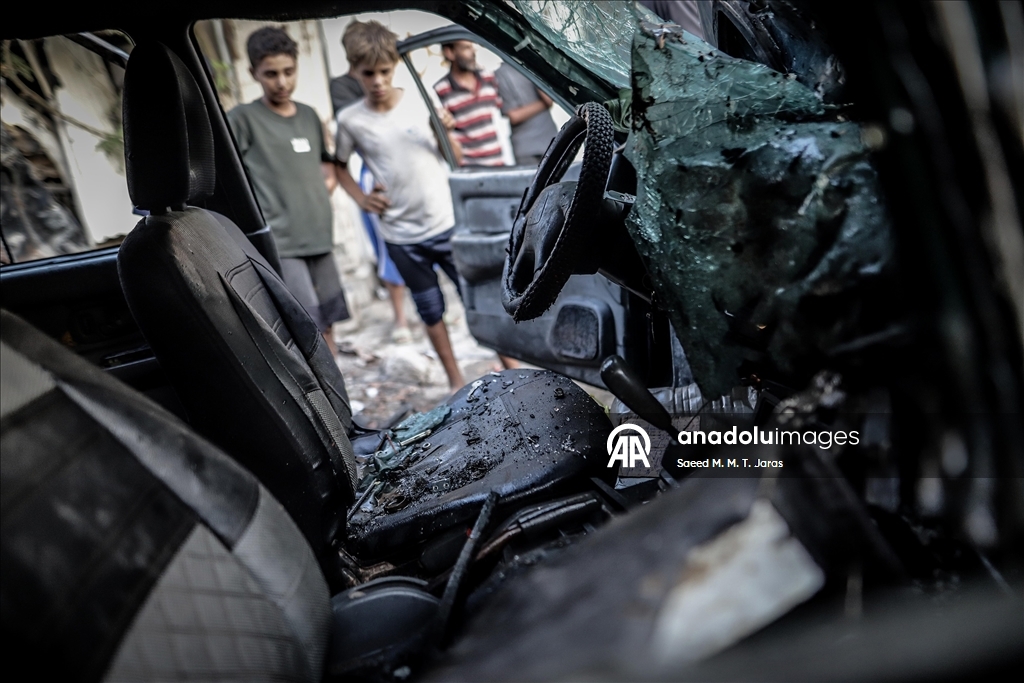 İsrail ordusunun Gazze Şeridi’ne yönelik saldırıları