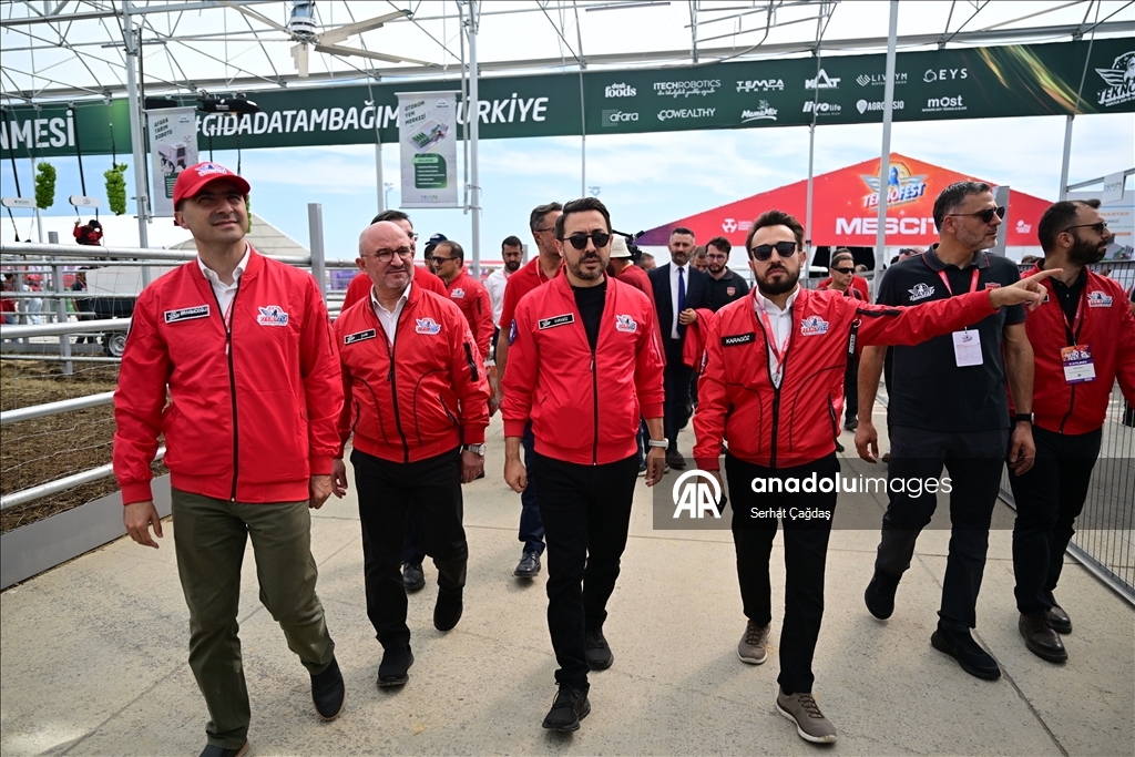 Tarım teknolojilerine TEKNOFEST'in ilk gününde "üst düzey" ilgi