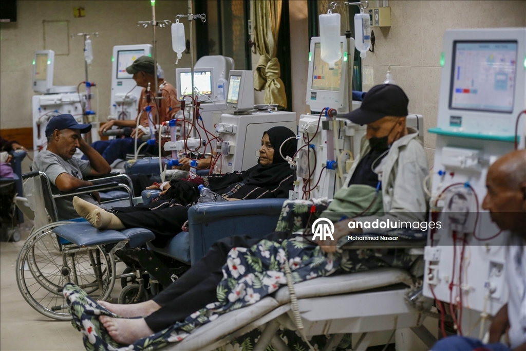 Gazze’de sınır kapılarının kapatılması, diyaliz hastalarının hayatını tehdit ediyor