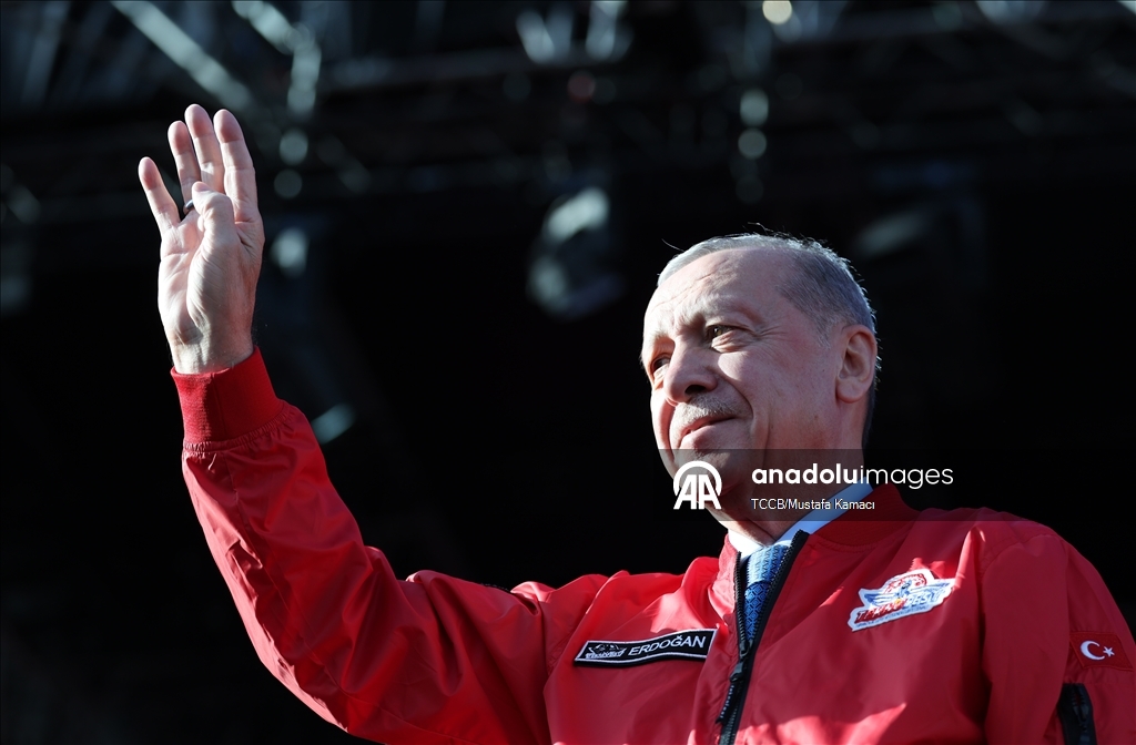 Cumhurbaşkanı Recep Tayyip Erdoğan, TEKNOFEST İstanbul’a katıldı