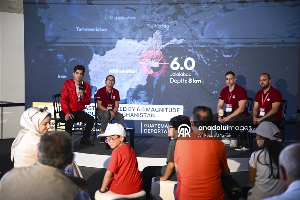 AA Grafik ekibi TEKNOFEST'te tecrübelerini paylaştı