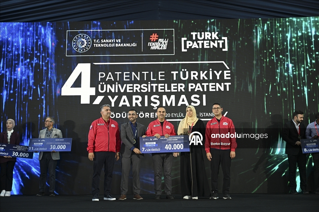 Sanayi ve Teknoloji Bakanı Kacır, Patentle Türkiye 4. Üniversiteler Patent Yarışması Ödül Töreni'ne katıldı
