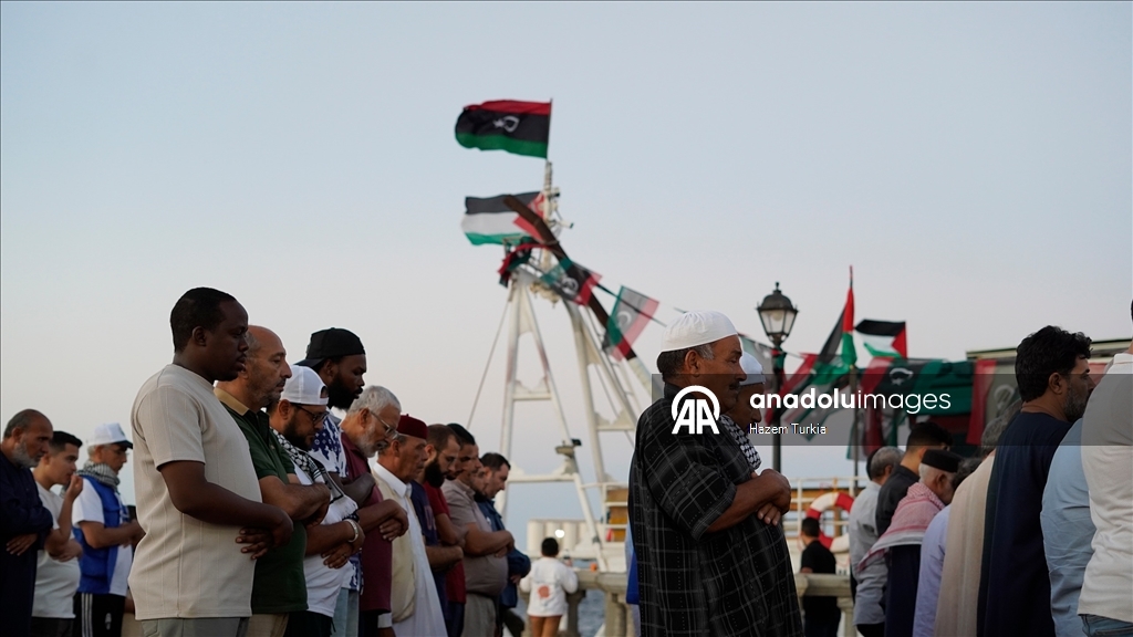 Libya'dan "Ömer Muhtar" gemisi Küresel Sumud Filosu'na katılmak üzere yola çıktı